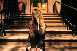 Western Chocolate Brown Suede Shirt Jacket